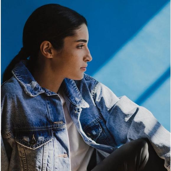 Marcella NYC Rio Denim Jacket Oversized Fit, size XXL - Picture 7 of 8